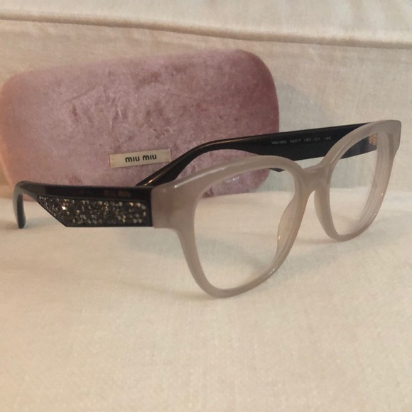 Miu Miu Accessories - Miu Miu stardust frames EUC